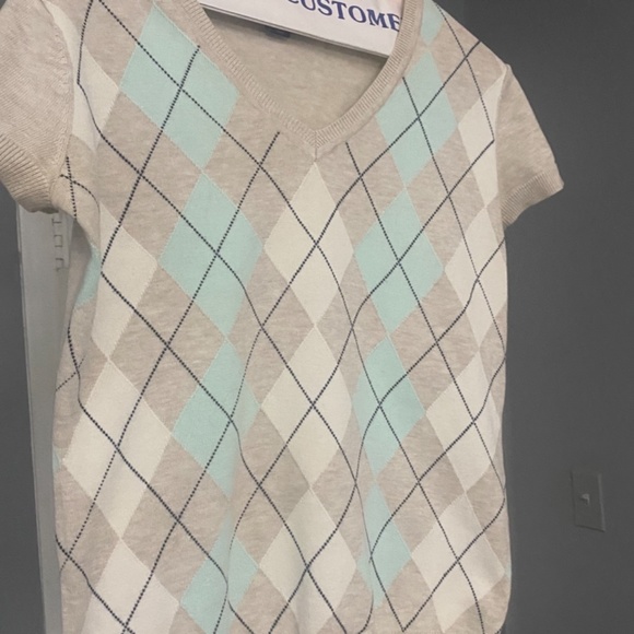 Tommy Hilfiger Short sleeve sweater - size M - Picture 2 of 4